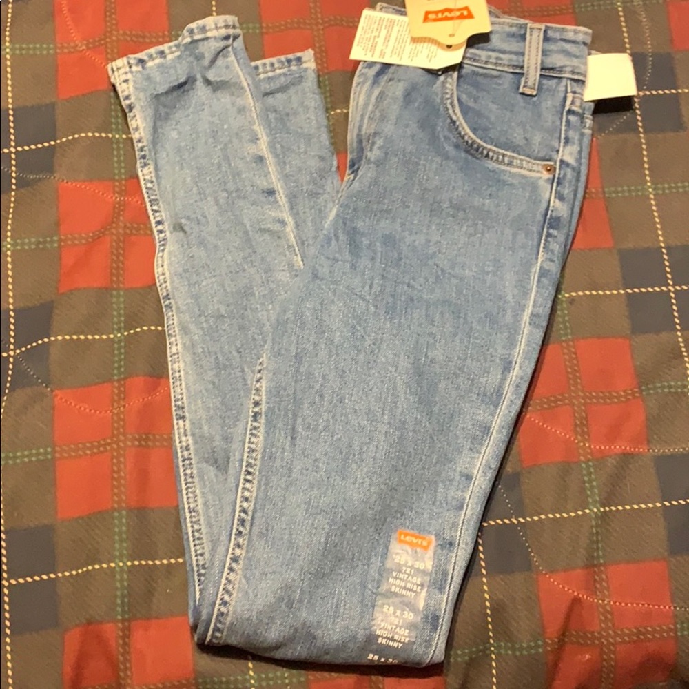 Vintage High Rise Skinny Jeans